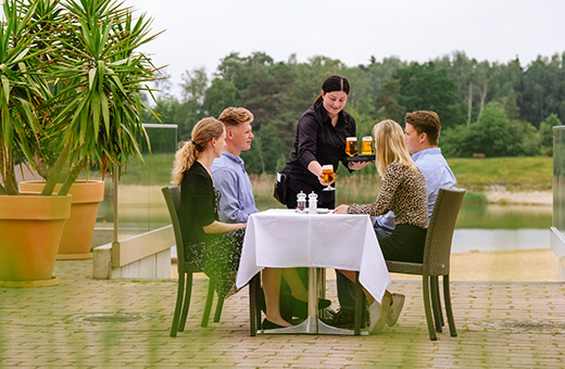 Strandlounge-Dinner